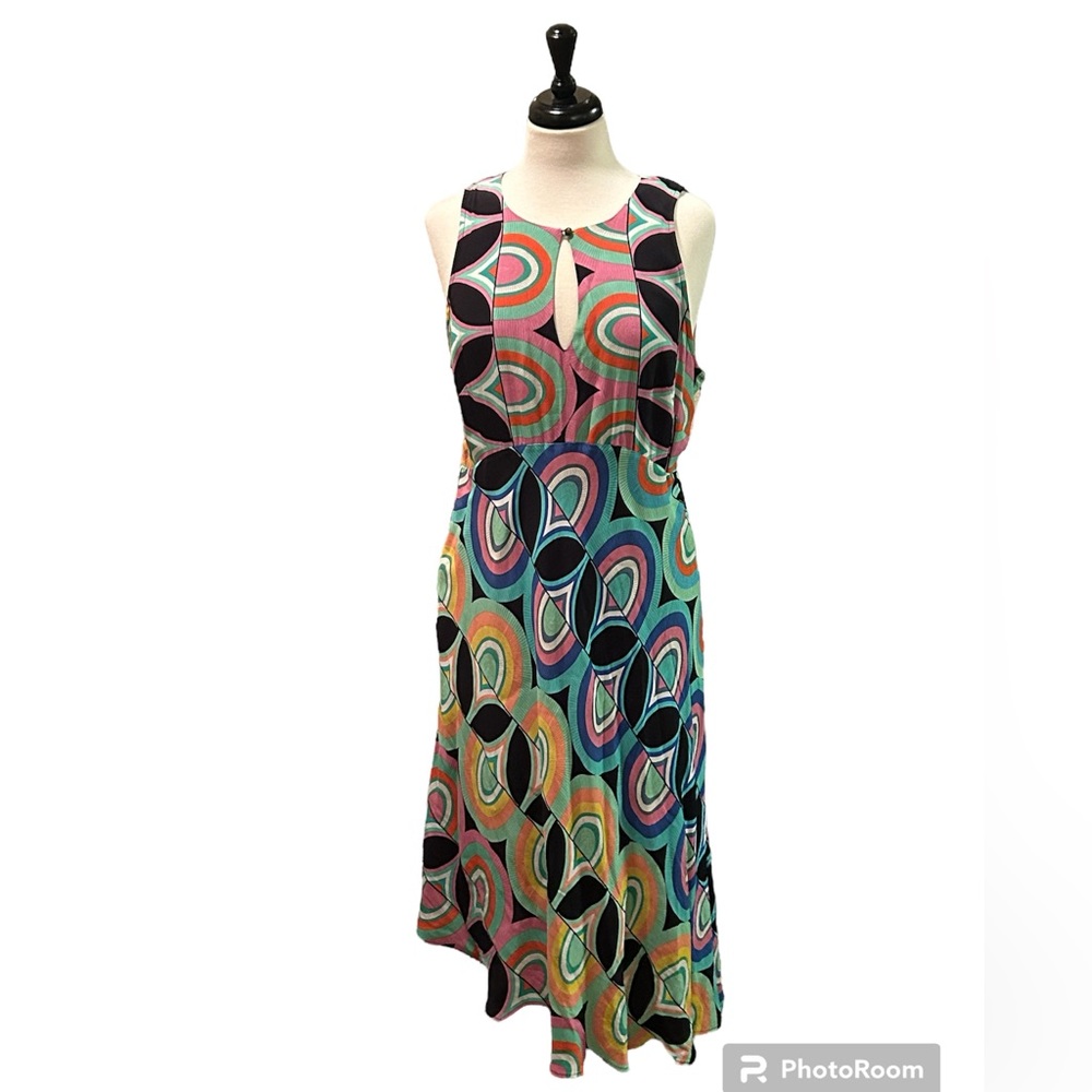 Anthropologie Kenzie Asymmetrical Mod Dress